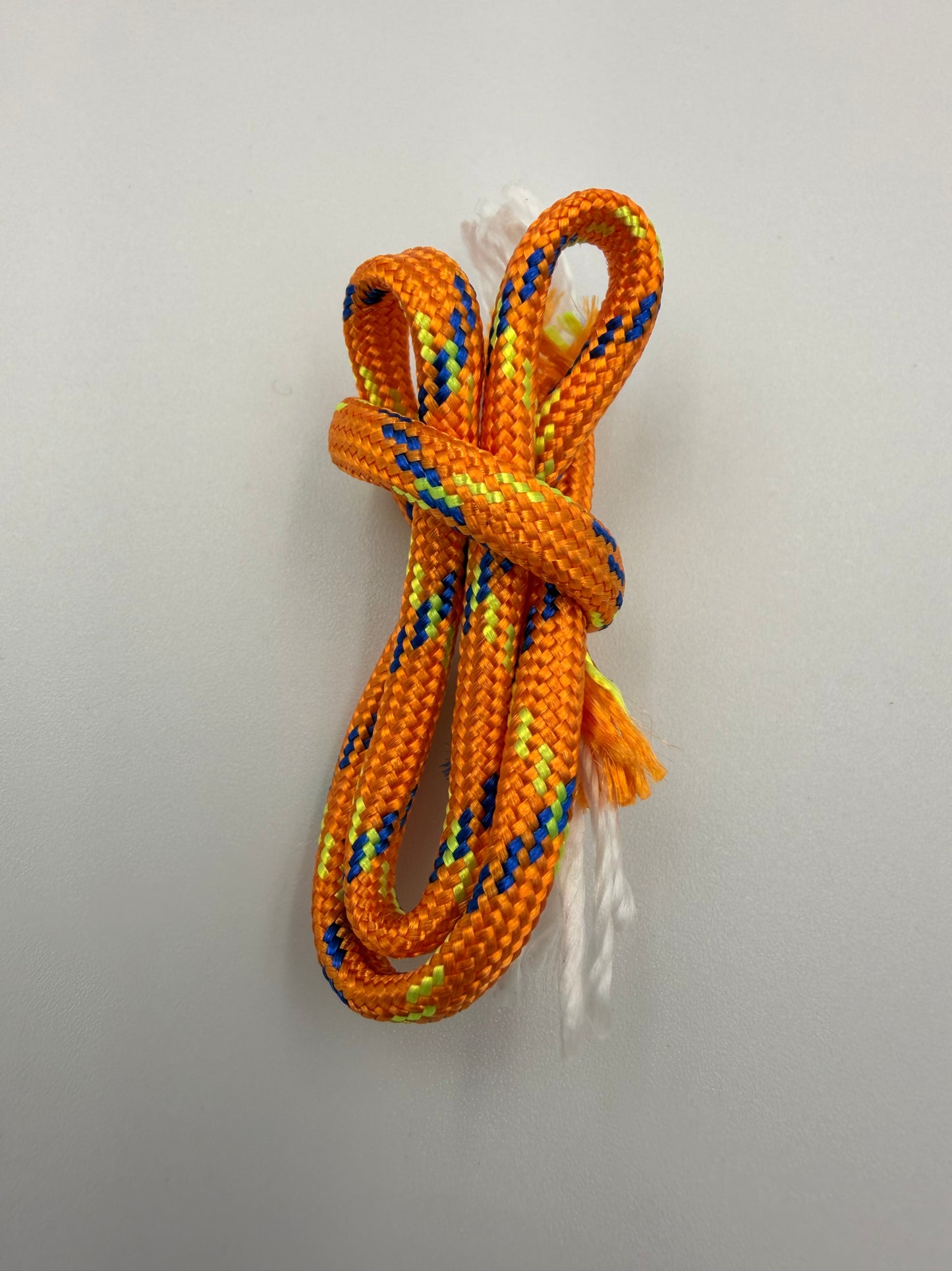 Neon Orange Paracord EDC - Frameless Slingshot Nordic Charm - Genuine Leather